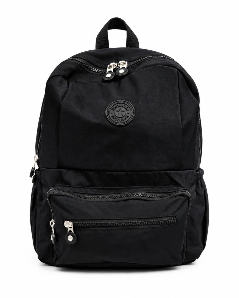 Mochila dama casual, moderna - Negro 