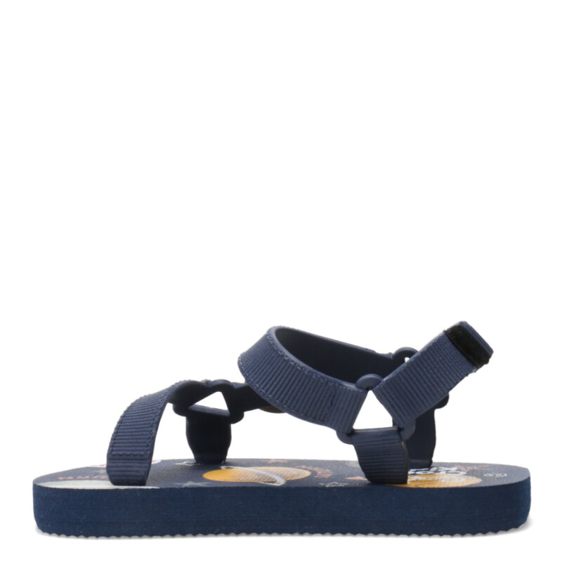 Sandalias de Niño Croco Kids Galaxy Con Velcro Azul Marino