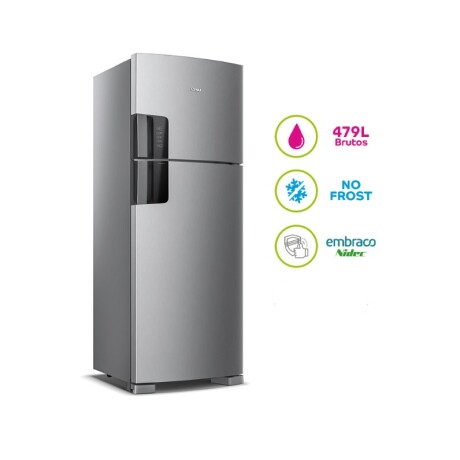 HELADERA CONSUL CON FREEZER FRIO SECO 479 LTS. INOX HELADERA CONSUL CON FREEZER FRIO SECO 479 LTS. INOX