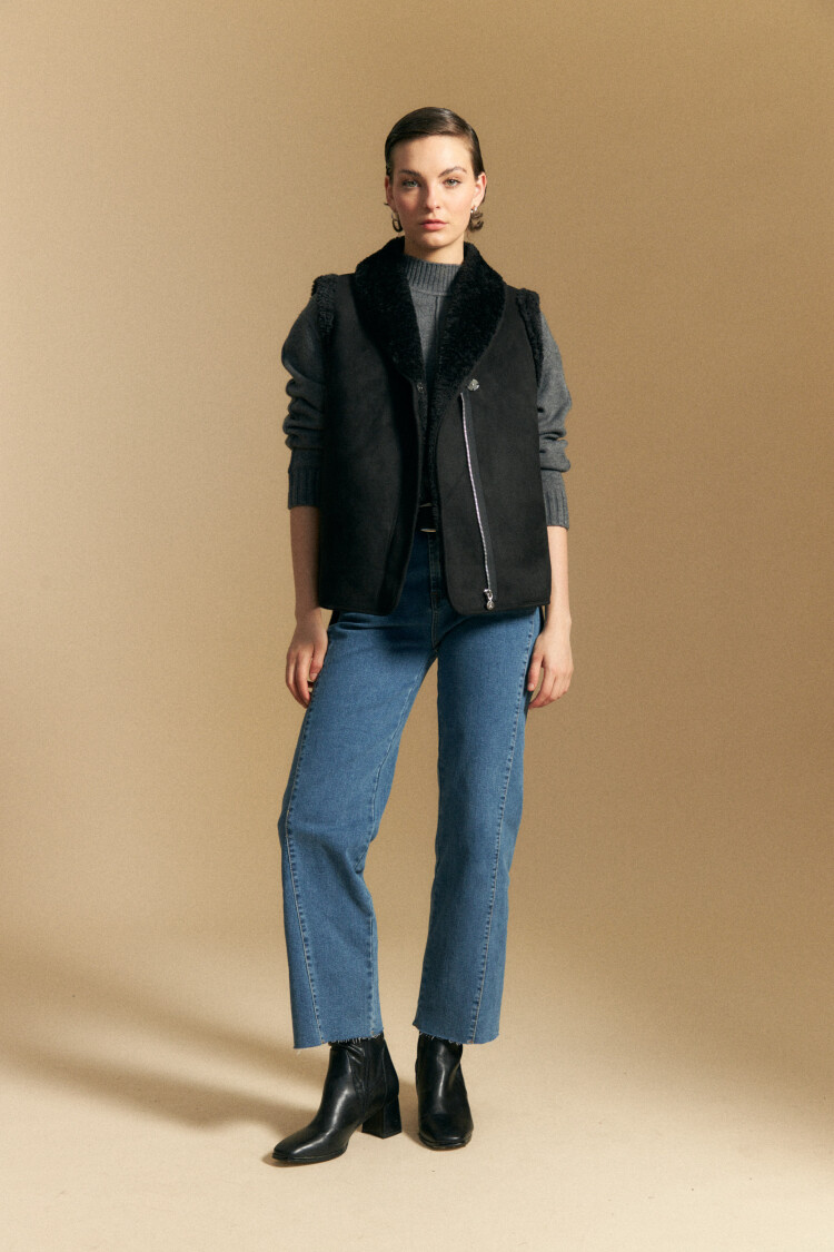 CHALECO MELVINE Negro