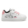 Championes Disney Bajo PU con velcro Niños STTCFW26512 Blanco-rosado