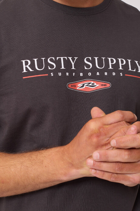 T-SHIRT KALIO RUSTY Gris