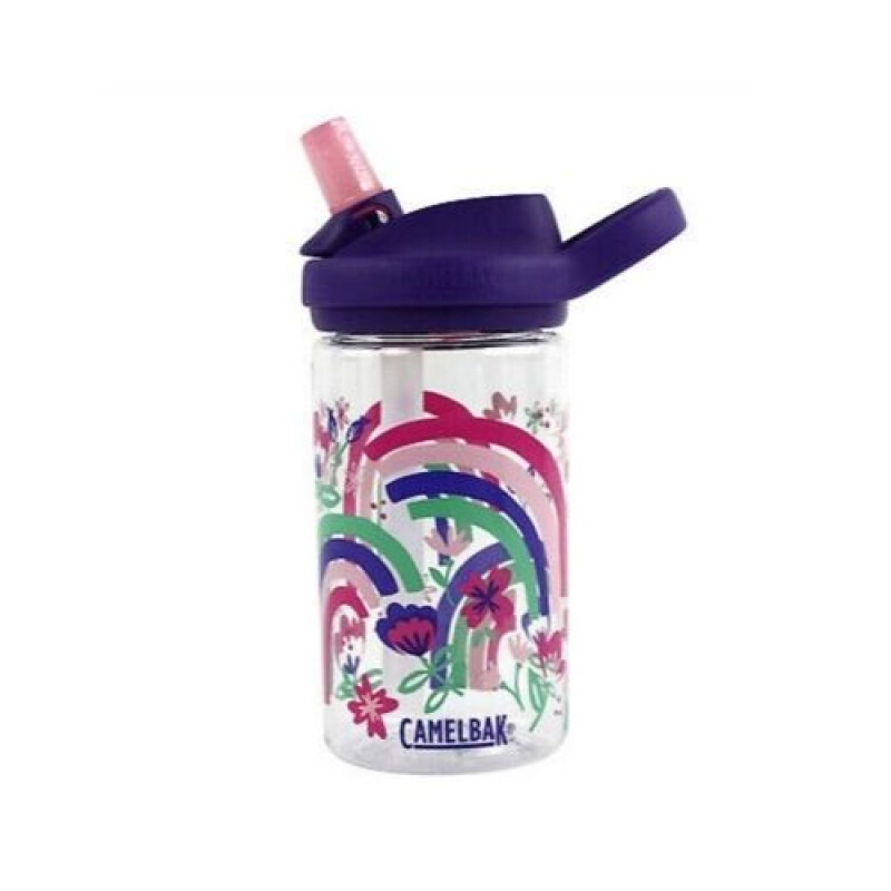 Botella Eddy Kids 400ml - Arcoiris Floral Botella Eddy Kids 400ml - Arcoiris Floral