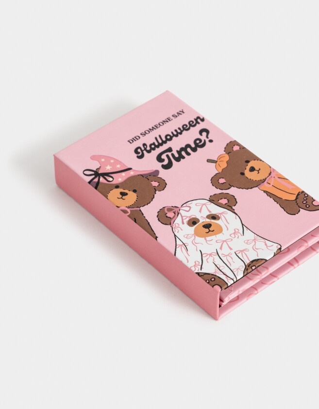 Anotadores Cuadernos y Memos Set De Notas Adhesivas Teddy - Rosa Claro