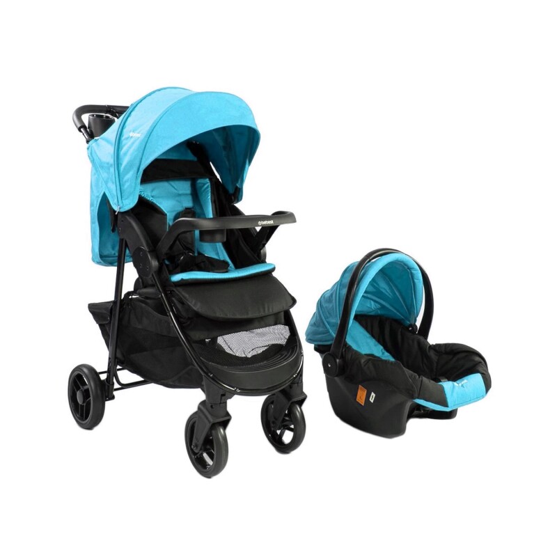 Coche de bebé + silla para auto Bebesit Travel System Sienna Azul
