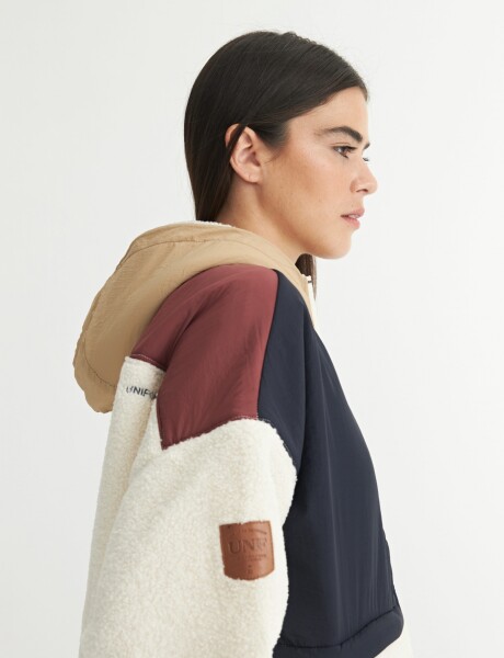 Campera sherpa Fler Crudo