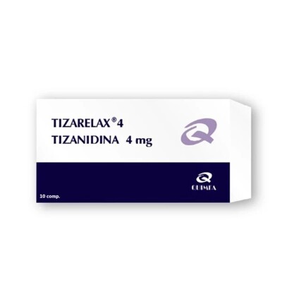 Tizarelax 4 Mg. 10 Comp. Tizarelax 4 Mg. 10 Comp.