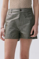 Short Astral Plateado Oscuro