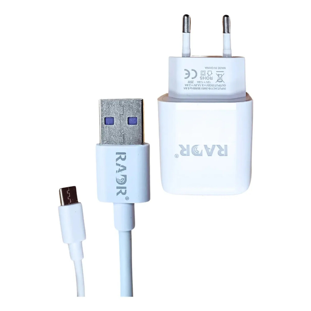 Cargador Usb-tipo C/carga Rapida 25w, Cable Tipo C Cargador Usb-tipo C/carga Rapida 25w, Cable Tipo C