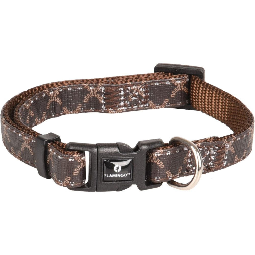 PERRO COLLAR ODIN MARRÓN XS 20-35cm 10mm PERRO COLLAR ODIN MARRÓN XS 20-35cm 10mm