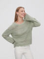 Sweater Cliya Verde Grisaceo