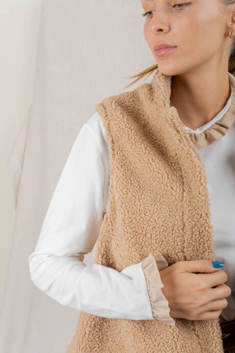 Chaleco Andino Beige