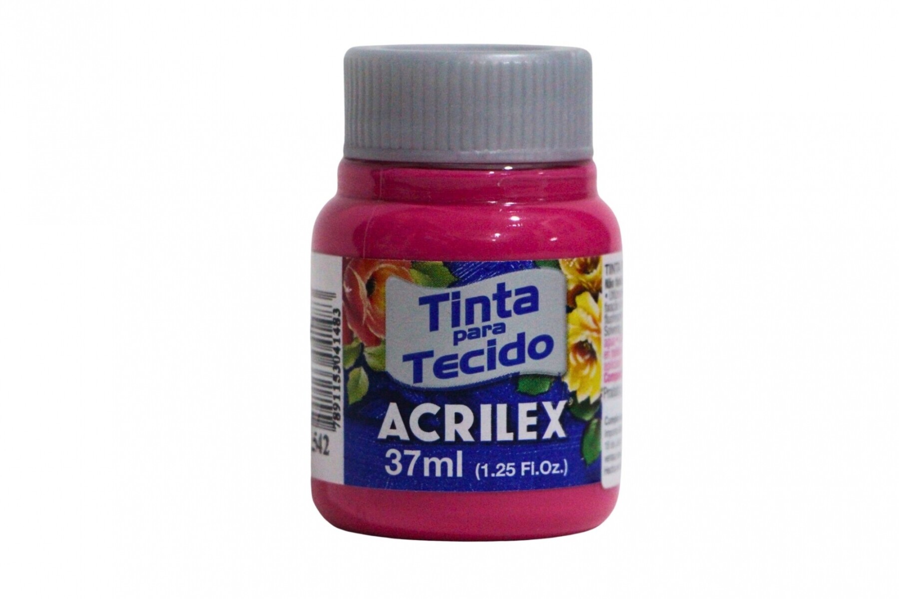 PINTURA PARA TELA 37 ML ACRILEX COLOR ROSA OSCURO 542 