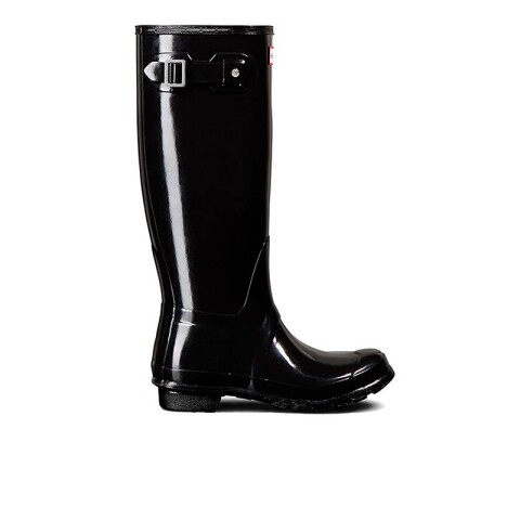 Botas De lluvia Tall Gloss Negro