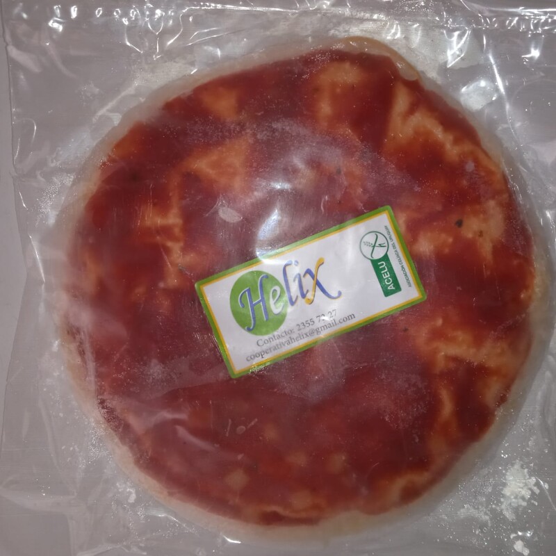 Pizza con salsa Hélix - 400 gr Pizza con salsa Hélix - 400 gr