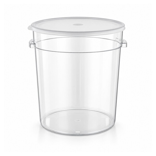 Contenedor redondo de polipropileno 4,2 L | Gastroplast GRPP4 Contenedor redondo de polipropileno 4,2 L | Gastroplast GRPP4