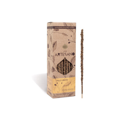 Sahumerio artesanal palo santo Sagrada Madre Linea Artesano Palo Santo
