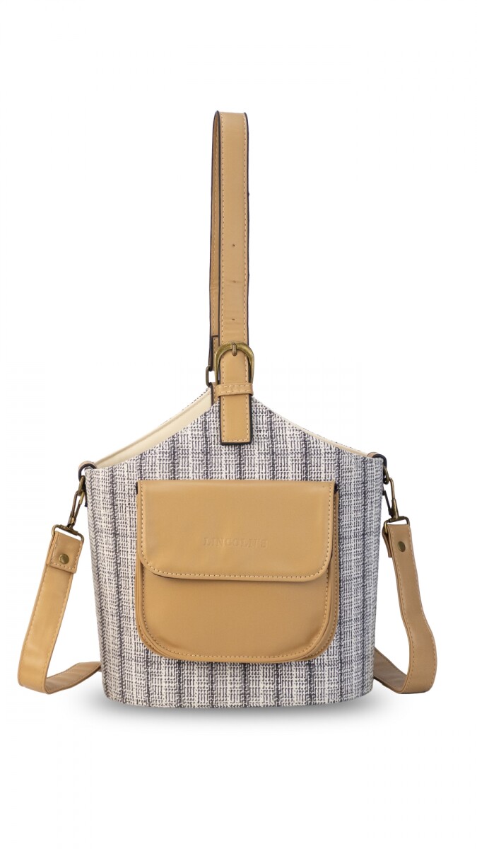 POSATERMO FILIPINAS - TELAR RAYADO TOPO C/ CRUDO 