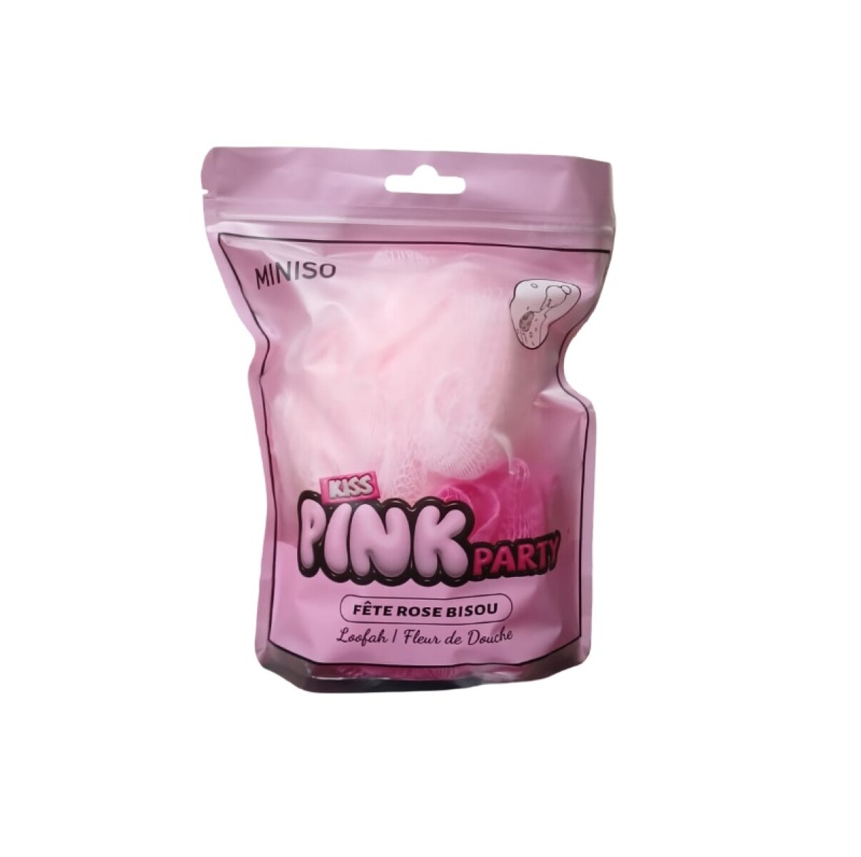 Esponja de baño pink party 2pcs 