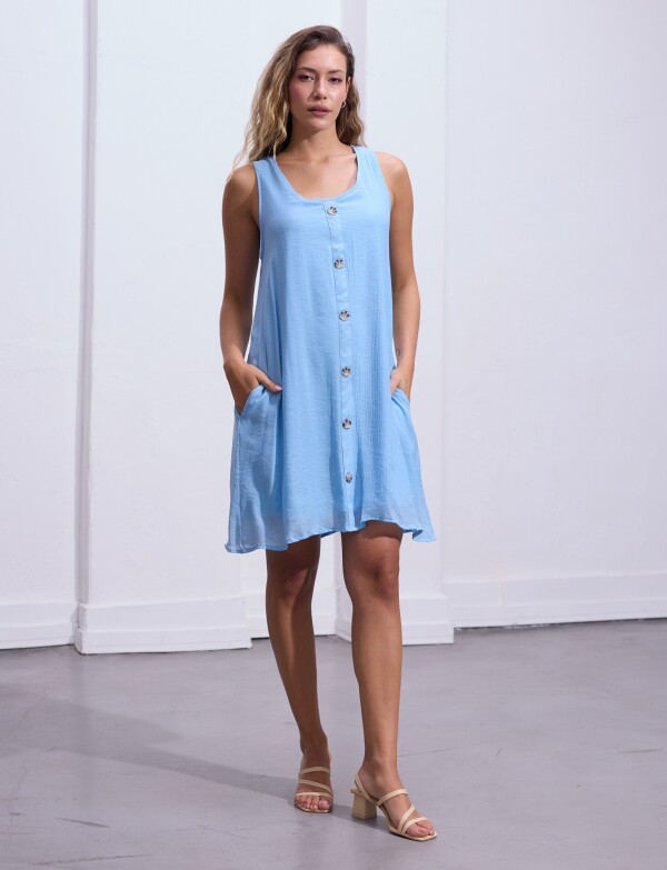 Vestido Botones CELESTE