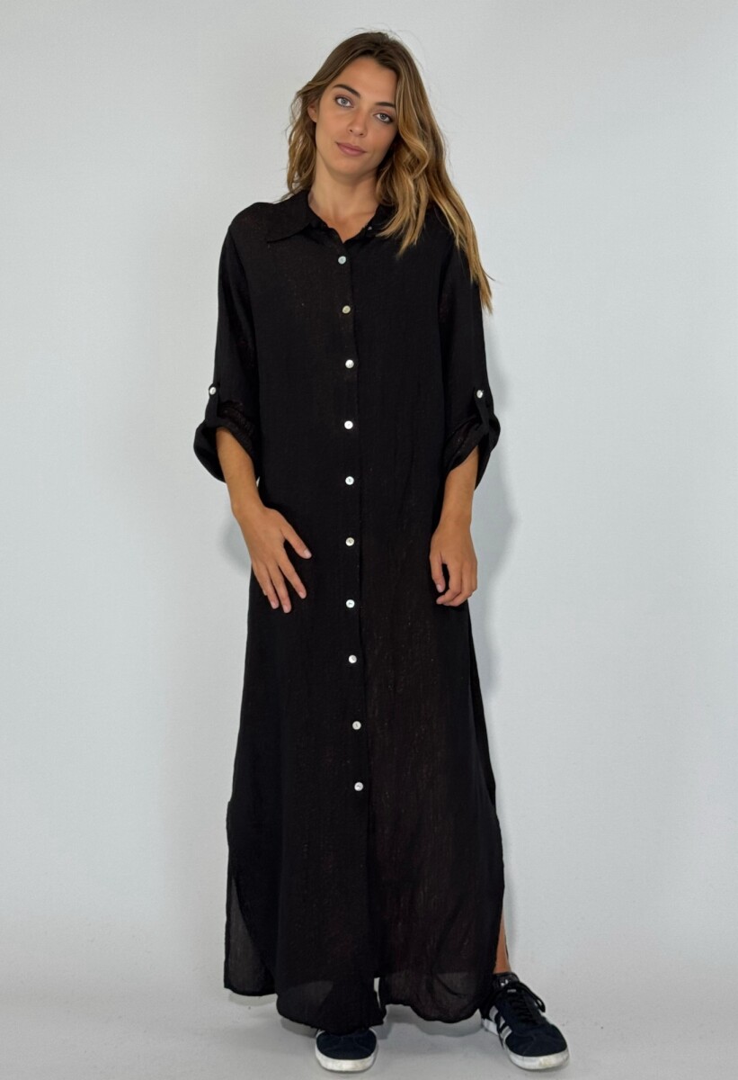VESTIDO LOST - NEGRO 