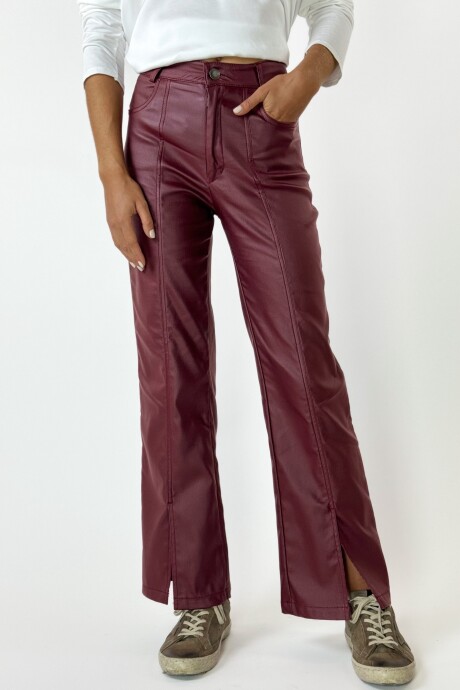 PANTALON AMARANTO Bordeaux