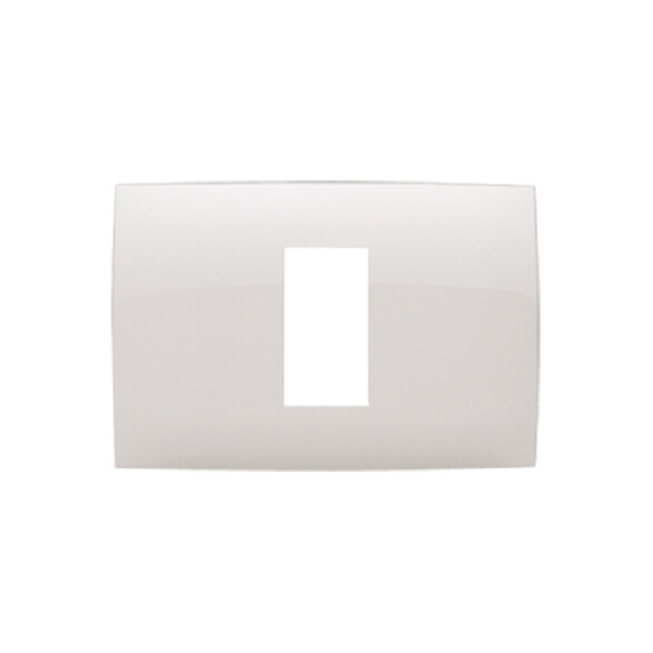 Plaqueta p/1 módulo - Presta blanco C51510