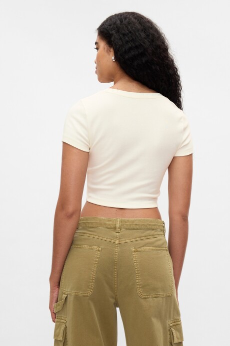 Remera Top Minnie Mujer Ivory Frost