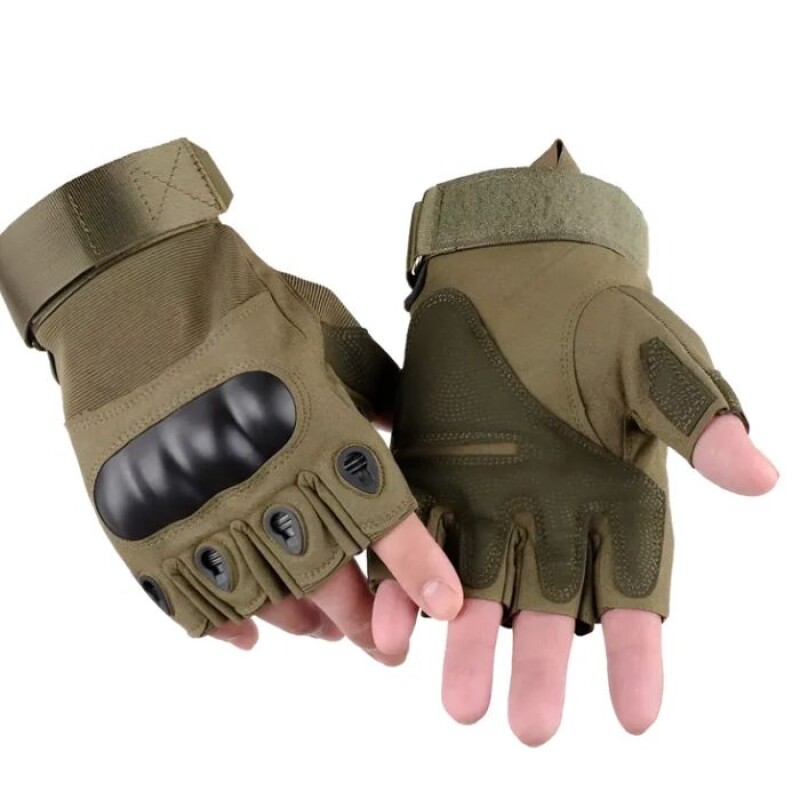 Guantes Tácticos Para Airsoft Gym Caza verde