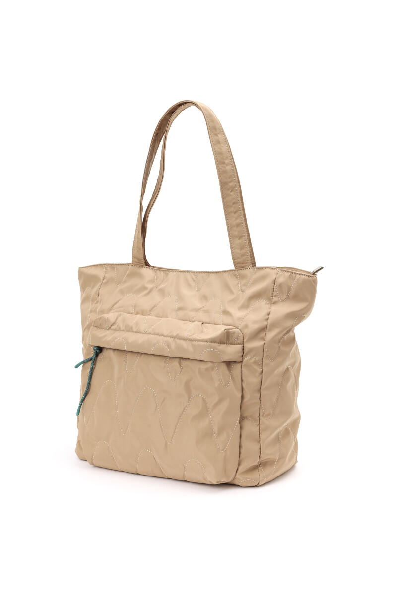 Bolso shopper Beige