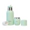 Set De Termo 750 Ml Y Mate Con Tapa brio Acero Inox Menta