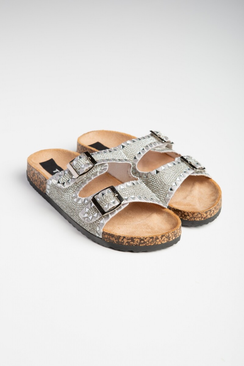 Sandalia Luxen Plateado