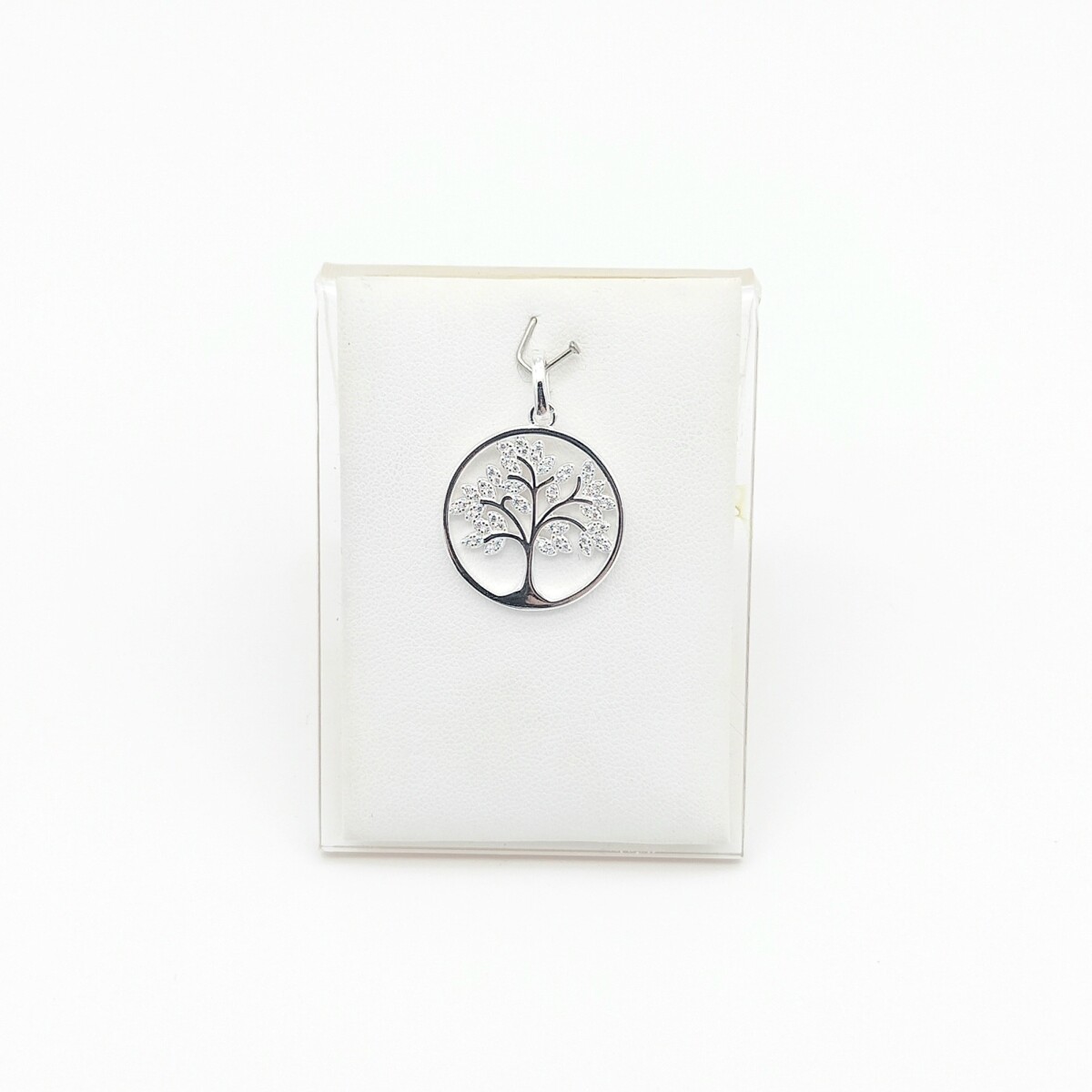 Dije de plata 925 con circonias, ÁRBOL DE LA VIDA. 