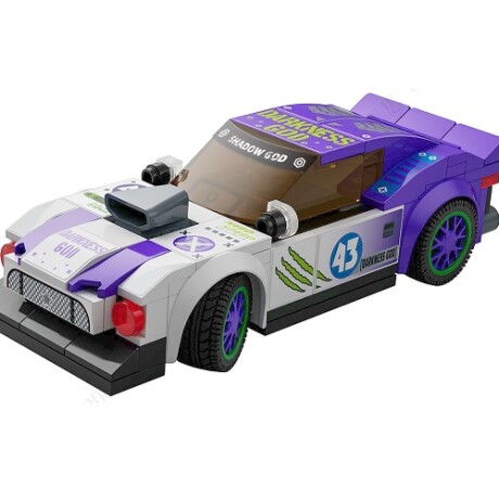 Bloques racing 3 en 1 violeta