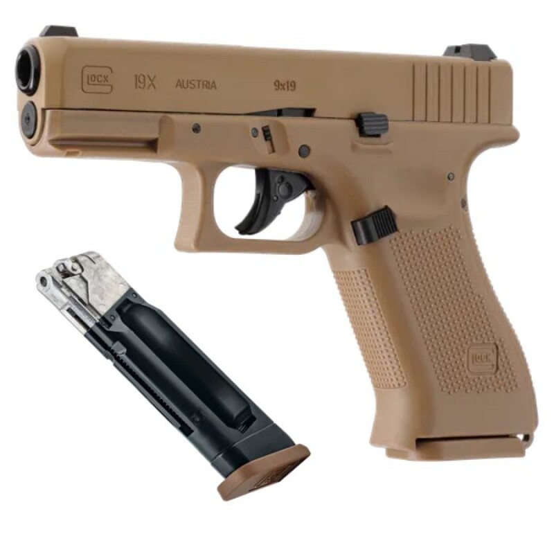 Pistola Glock 19X COY 4.5mm Airsoft Replica Original Pistola Glock 19X COY 4.5mm Airsoft Replica Original