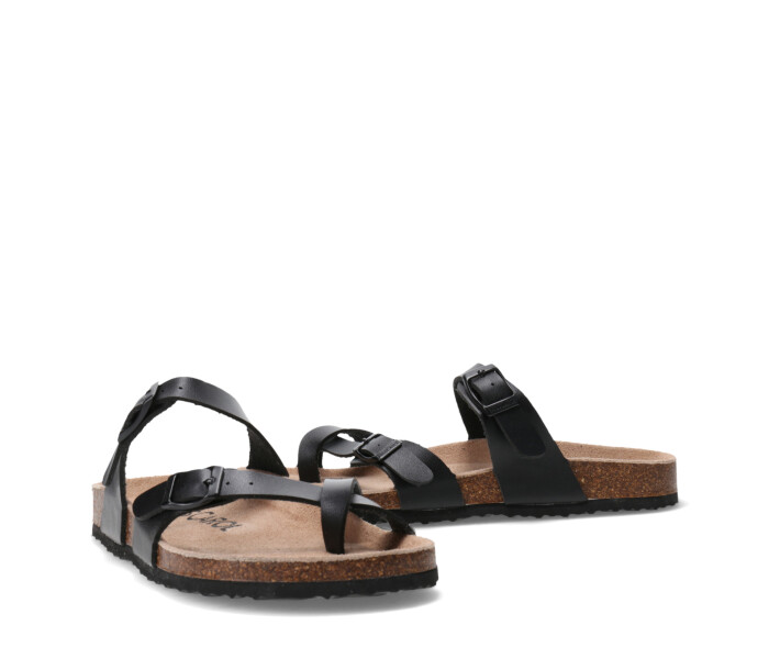 Sandalia BIRKANA descalza Black