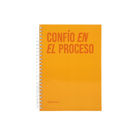 Cuaderno Confío En El Proceso Unica