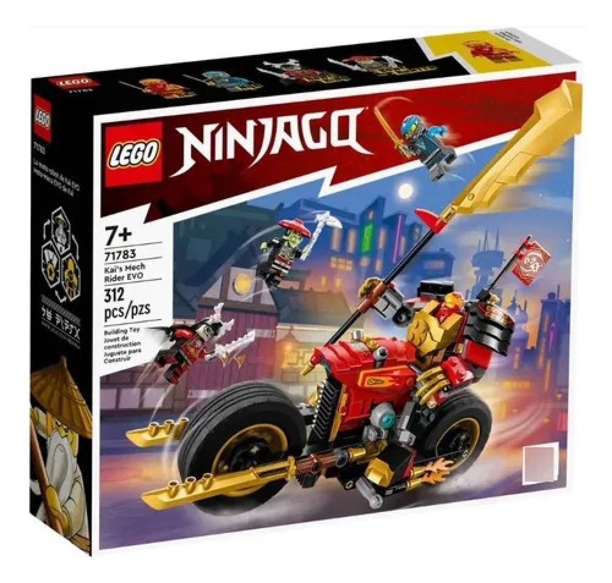 mygo EXSセット Lego Ninjago Moto-meca Evo De Kai 312 Pzs — Bentancor Outdoor