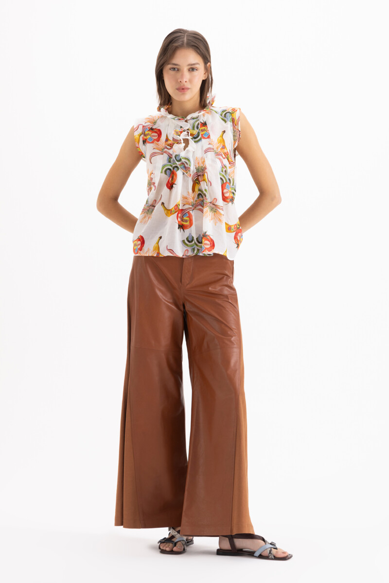 PANTALON EMILIA Camel