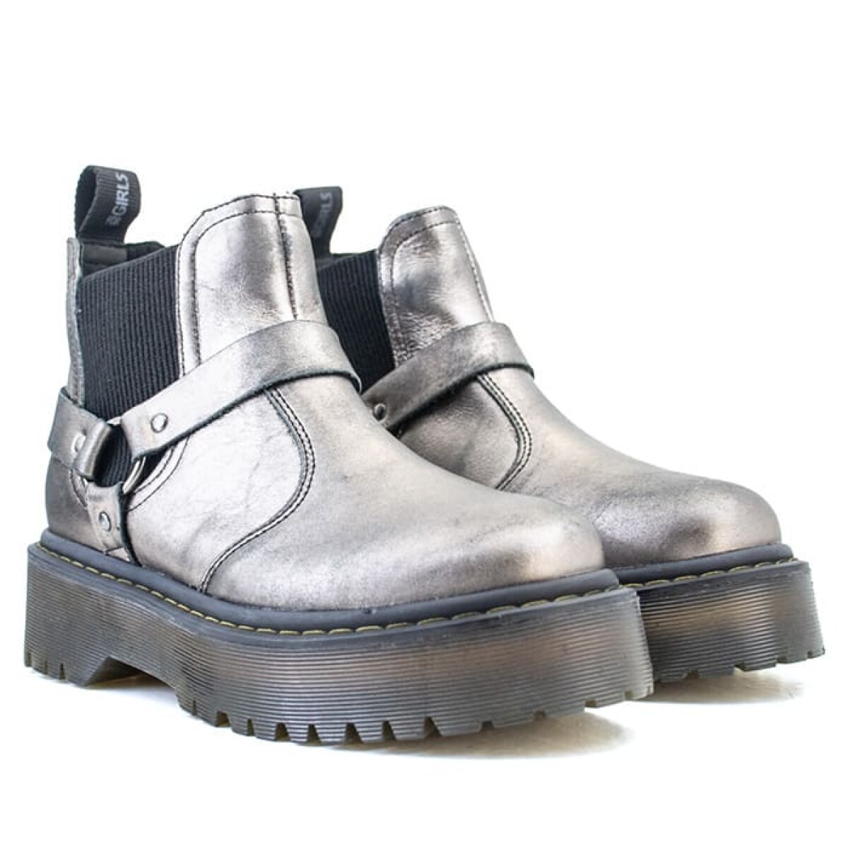 Botas Shelter de Mujer - VEN003-M72168 - Plata 