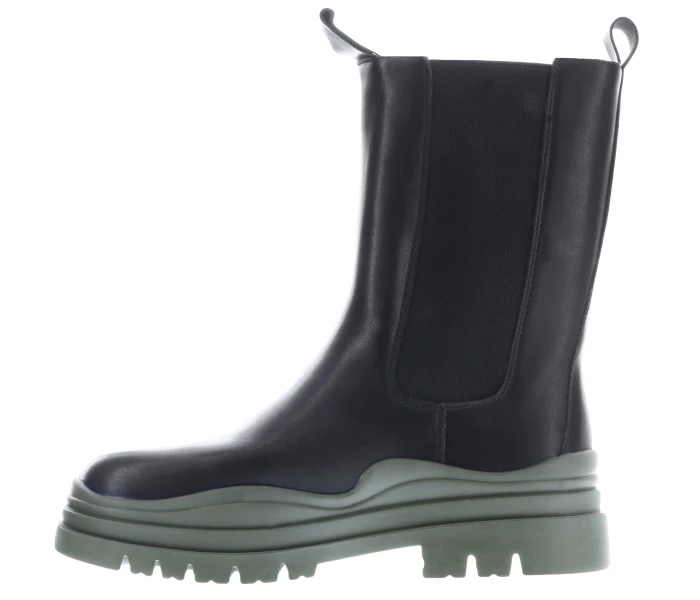 Bota VENIUS caña alta con elasticos en lateral y Black/Green