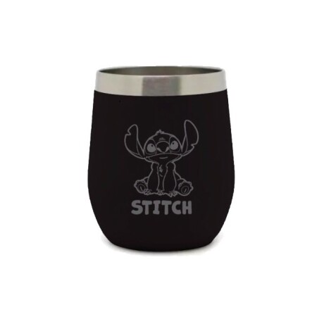 Mate Acero Inoxidable DLS7212 Stitch 236Ml Universo Binario NEGRO