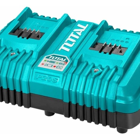 Cargador Rápido Doble para Batería 20V Total Cargador Rápido Doble para Batería 20V Total