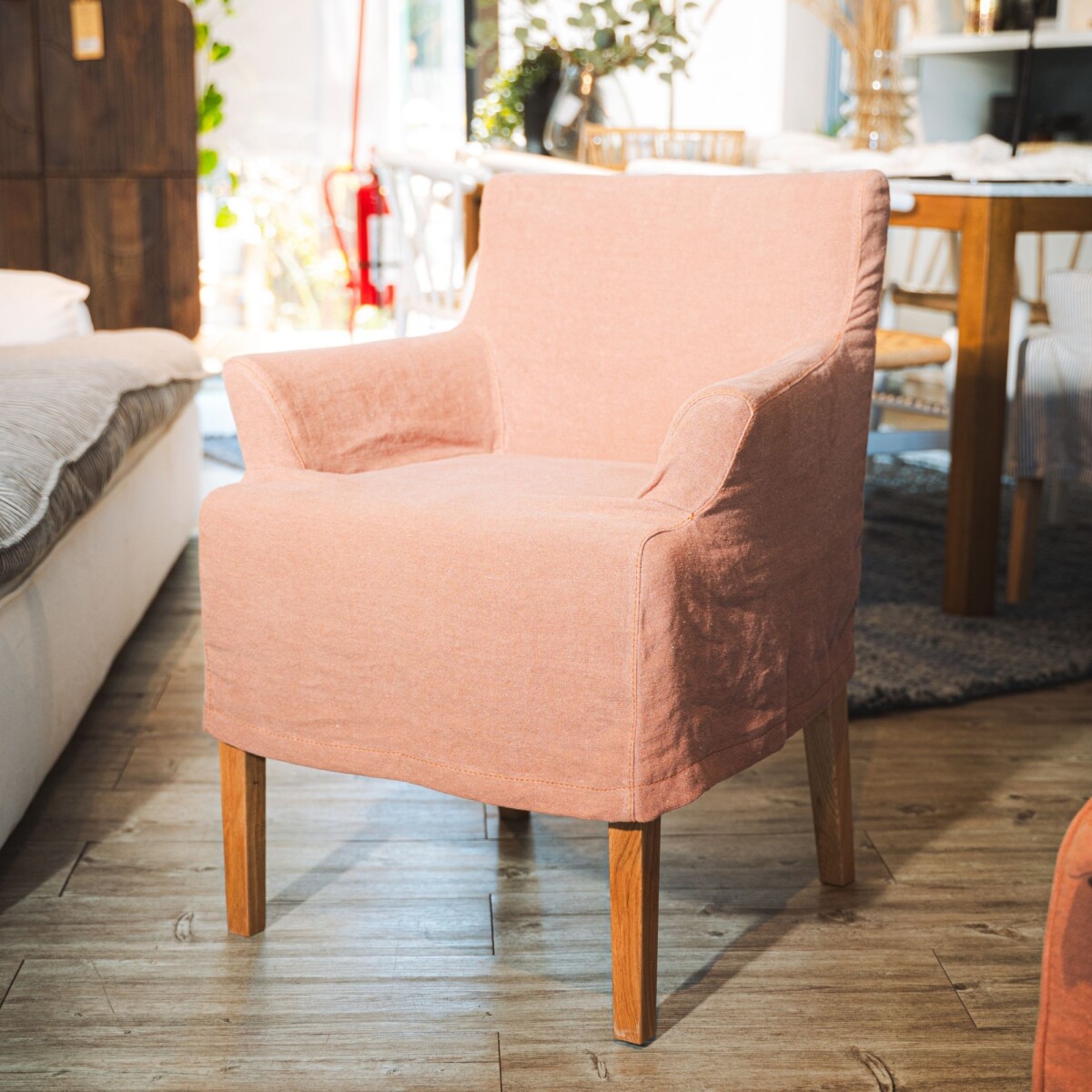 butaca camelia, terracota 