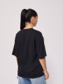 T-SHIRT LIORA RUSTY Negro