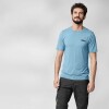 Polo Fjallraven Abisko Wool Logo SS M Hombre Black