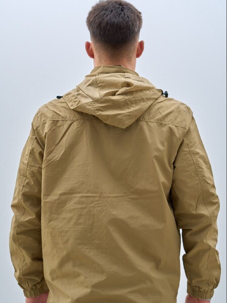 PARKA OXX 8853 BOLS. TAPA BEIGE