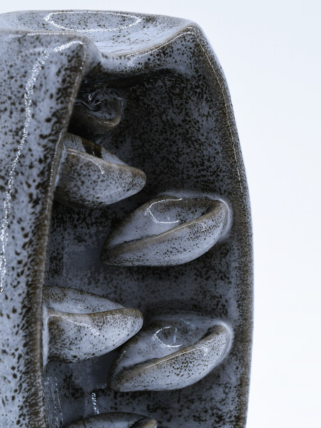 CASCADA PORTA INCIENSO GRIS