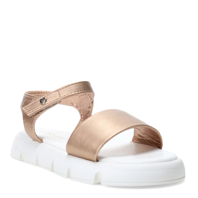 Sandalias de Niña MINI Miss Carol FROSI con banda Rosa - Dorado