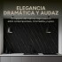 Placa PVC Símil Mármol 3mm Con Detalle Área Útil 2,20×1,22m Mármol Negro